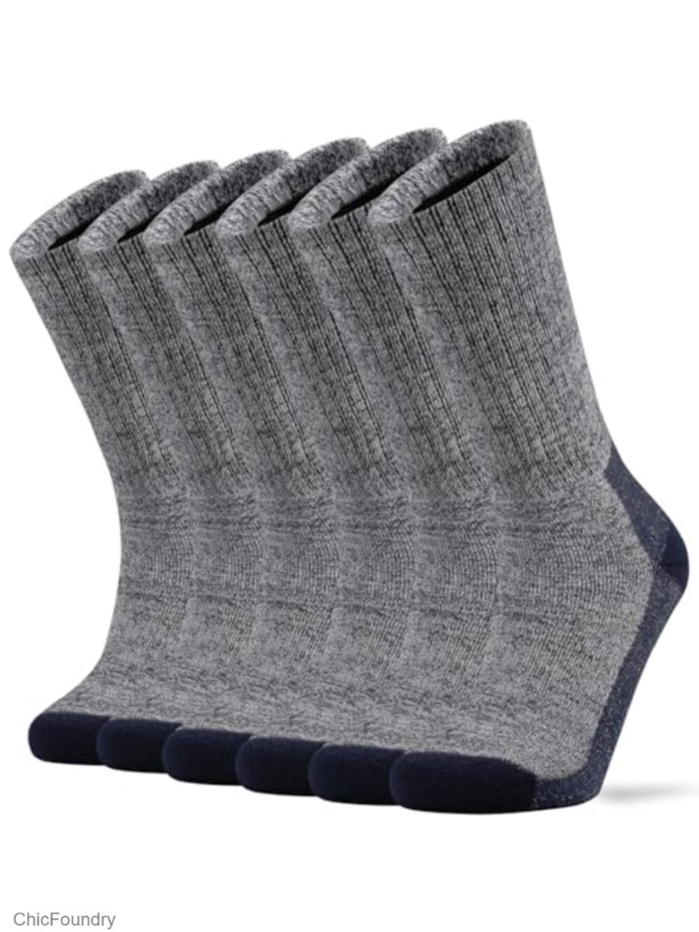 Cotton Cushion Crew Athletic Socks for Men Work Boot Sports